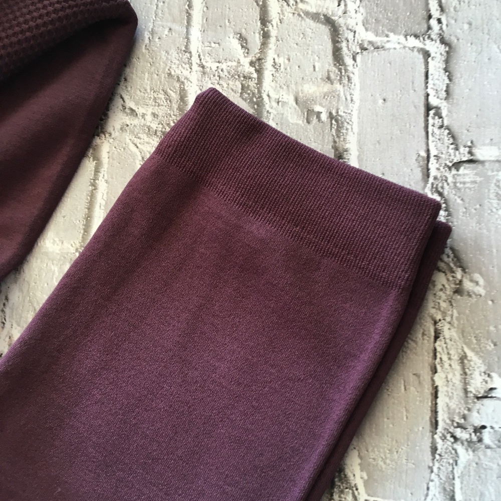 Tummy control fleece lined leggings NWOT - Picture 7 of 8